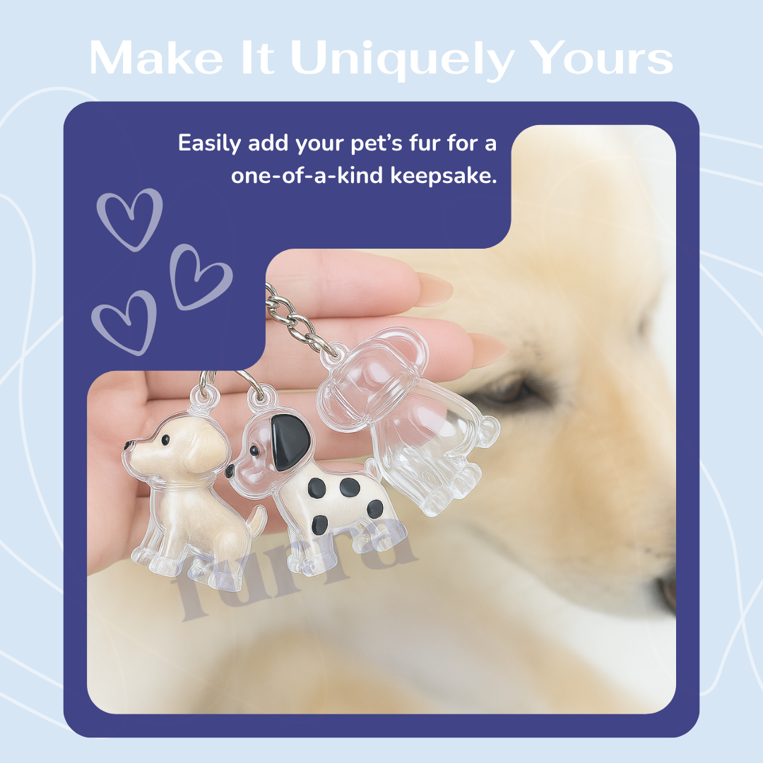 NEW! Furever Wooflings Keychain