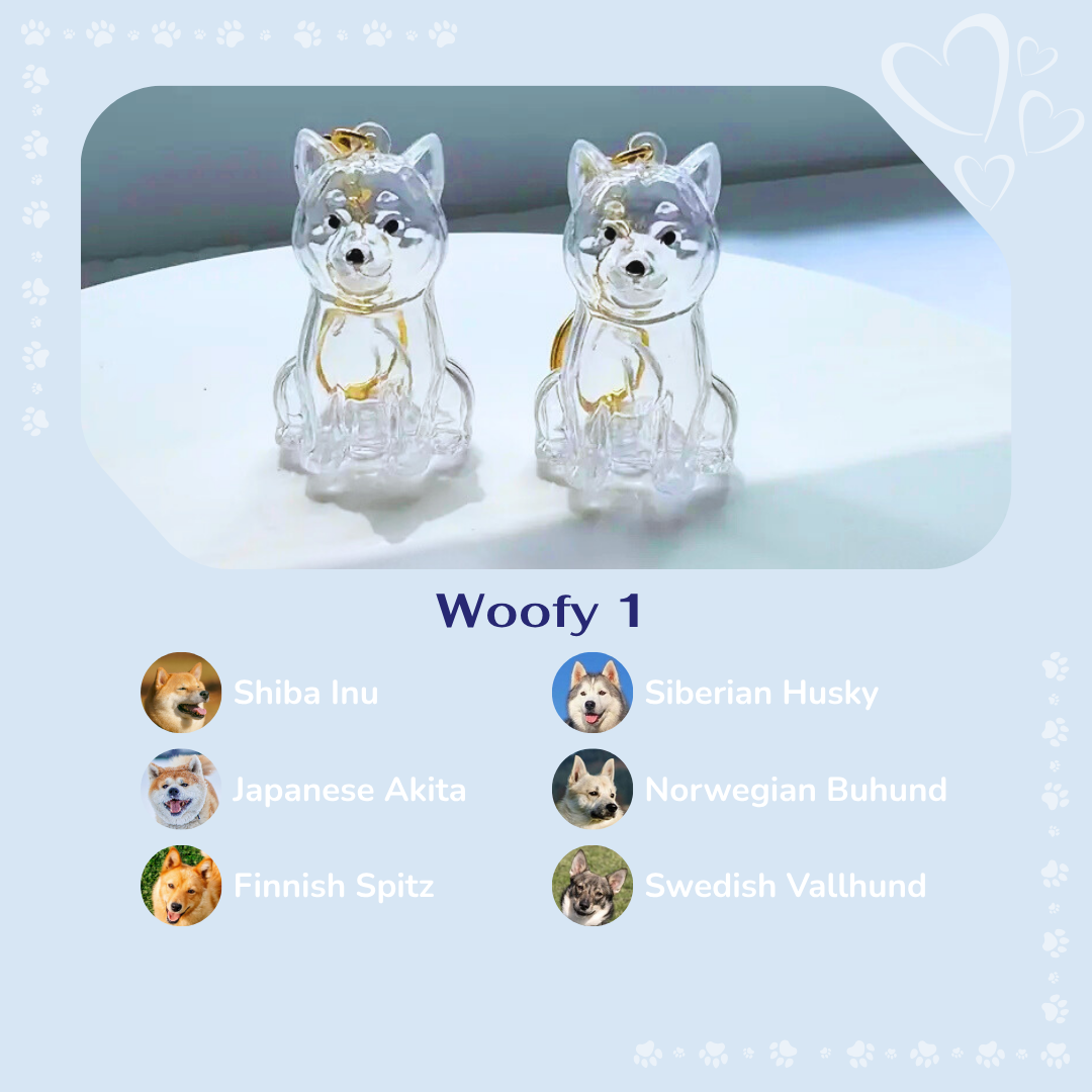 NEW! Furever Wooflings Keychain
