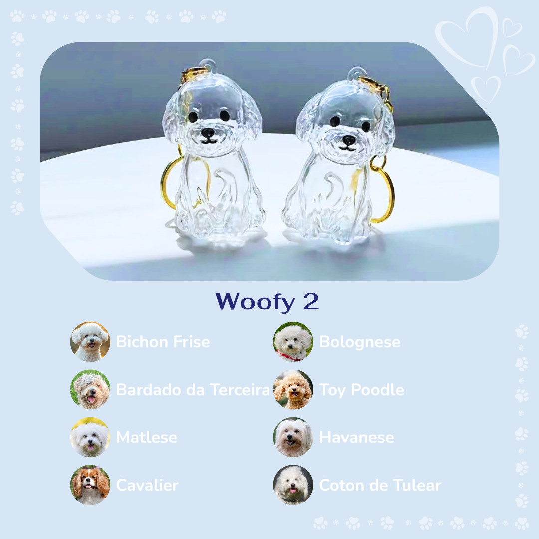 NEW! Furever Wooflings Keychain