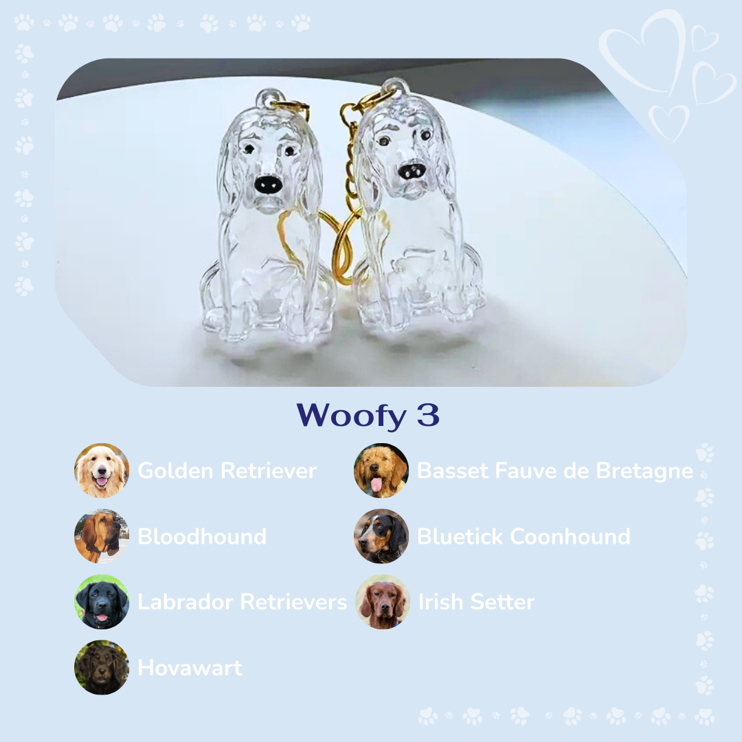 NEW! Furever Wooflings Keychain